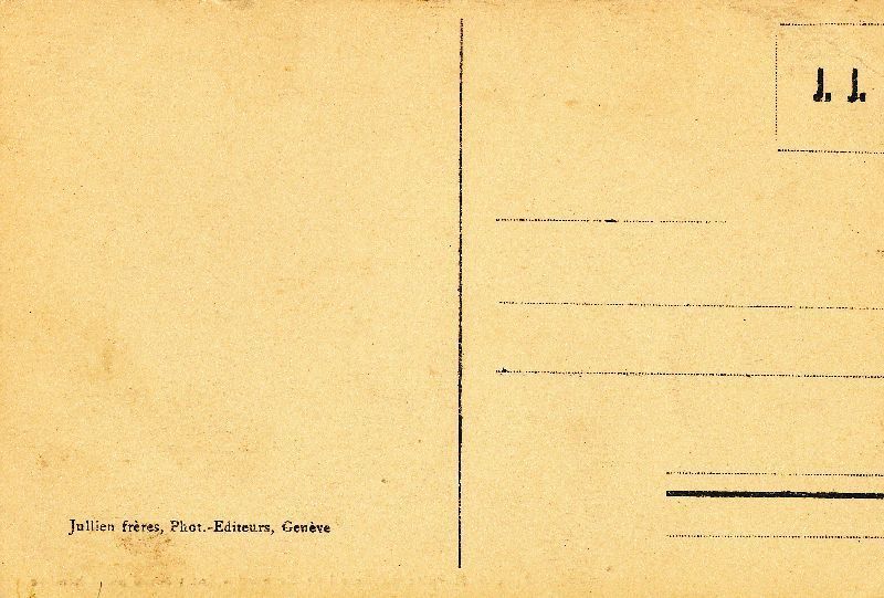 Cartoline postali: Grand St. Bernard - d'une chambre + 1925 – Usato da Emmenbrücke venduto da teestube 1