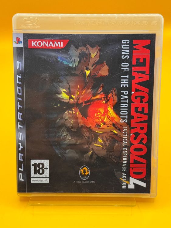 Jeu Metal Gear Solid 4 Guns Of The Patriots 25th Anniversary PS3 - Version Française, état Correct