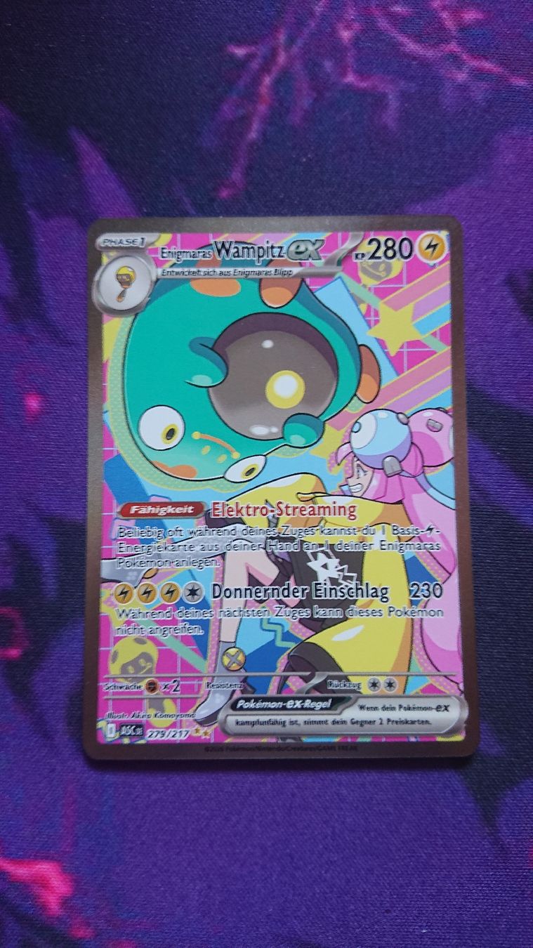 Pokémon Carte collezionabili: Enigmaras Wampitz ex ASC 279 Deutsch  – Nuovo (secondo la descrizione) da Chur venduto da FreakofRarity