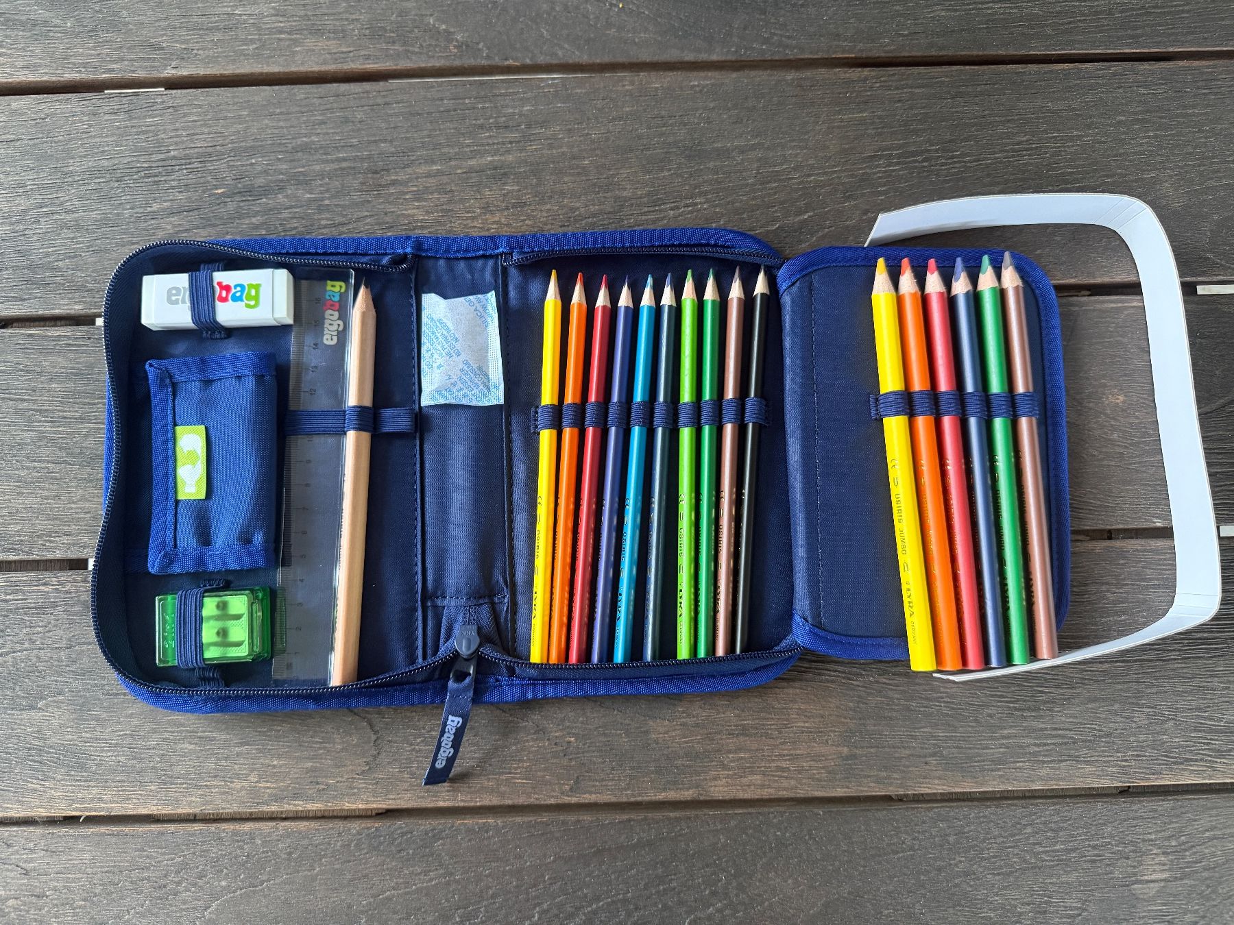 Ergobag Borse & Zaini: Ergobag Pack Schulrucksack-Set "BlaulichtBär" mit NEUEM Etui – Usato da Niederbipp venduto da Pearl01 4