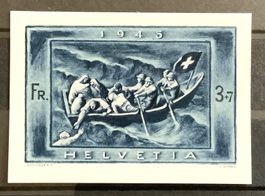 1945 / Ausschnitt aus Spende Block **