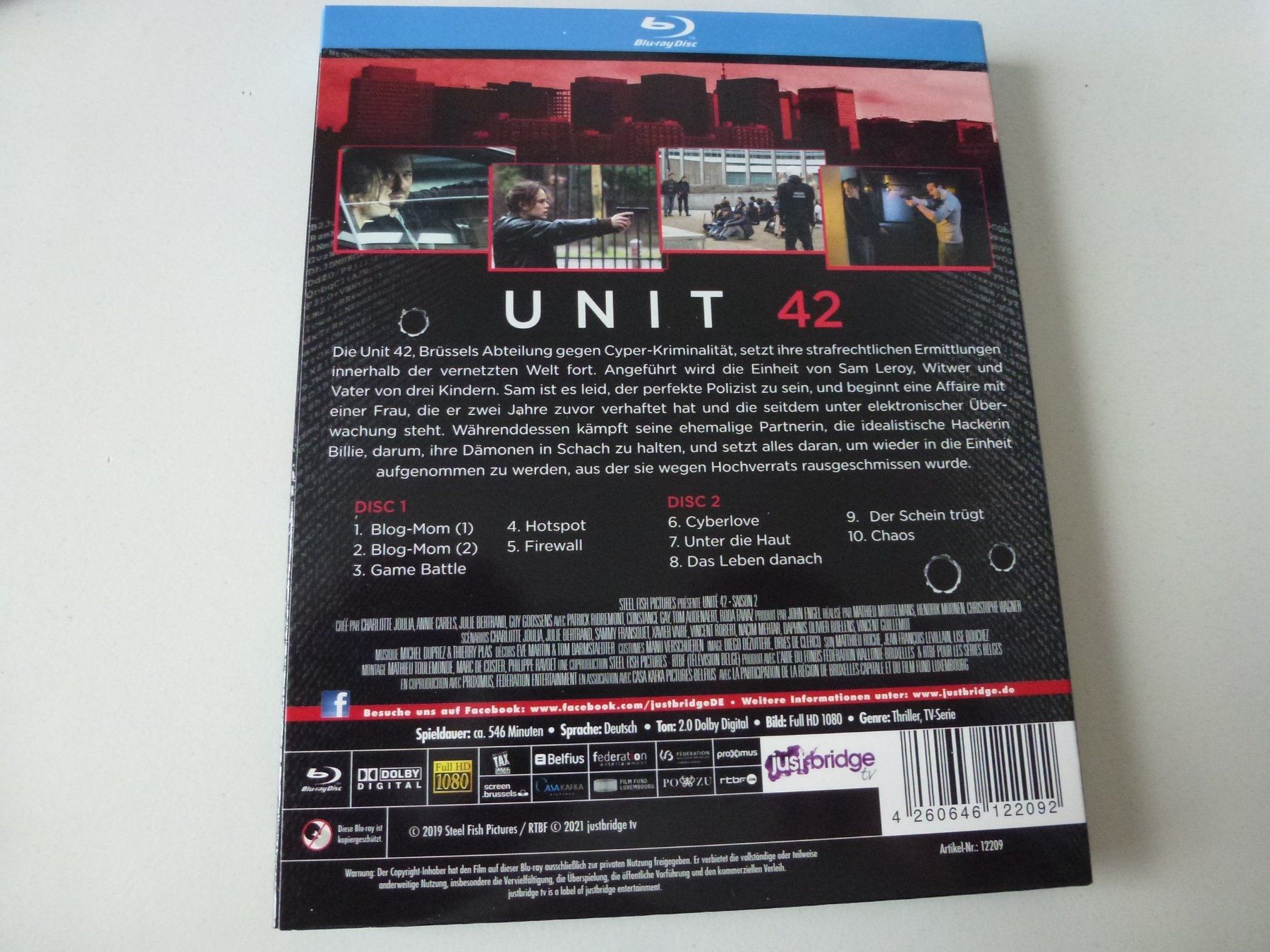 Alle DVDs: Unit 42 - Staffel 2 (2 Blu-Rays) – Neu (gemäss Beschreibung) aus Bern von Frebo 1