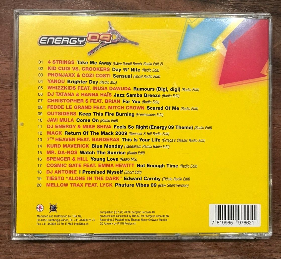 CD: CD Energy 09 - The Dancefloor Hits – Usato da Emmenbrücke venduto da inf_9dkq 1
