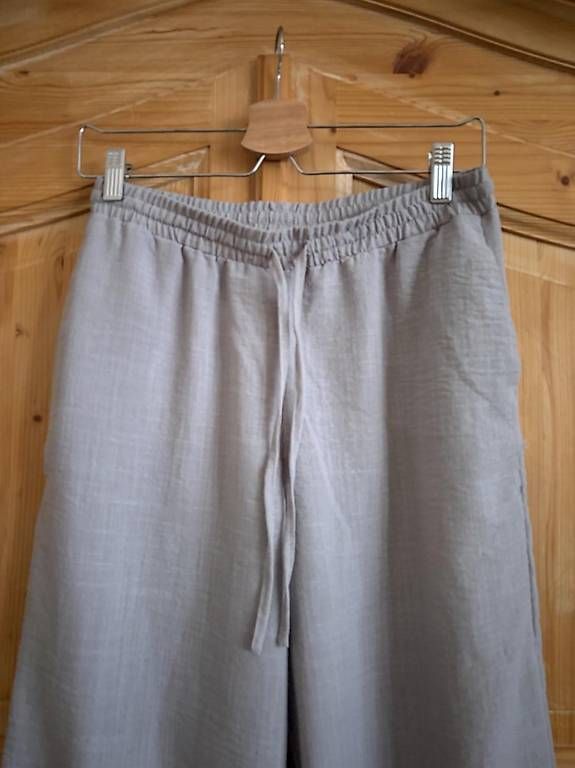 Hosen: Graue Leinenhose M – Gebraucht aus Itingen von alexasoldie
