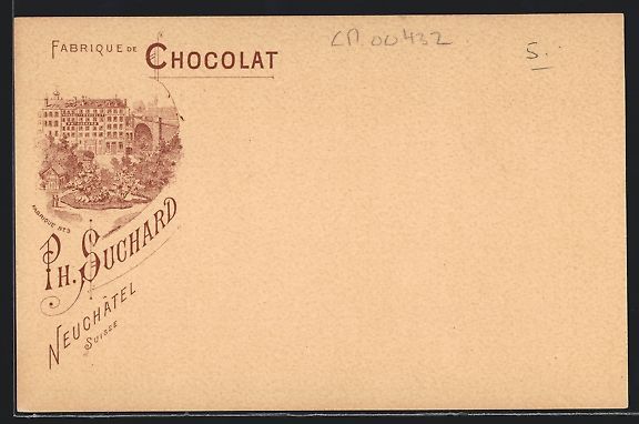 Cartes postales: Neuchatel, Fabrique de Chocolat No. 3 Ph – D'occasion à Berlin par bartko-reher