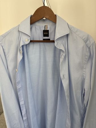 Hugo Boss Hemd - Slim Fit / Organic Cotton - 40 M 15 3/4