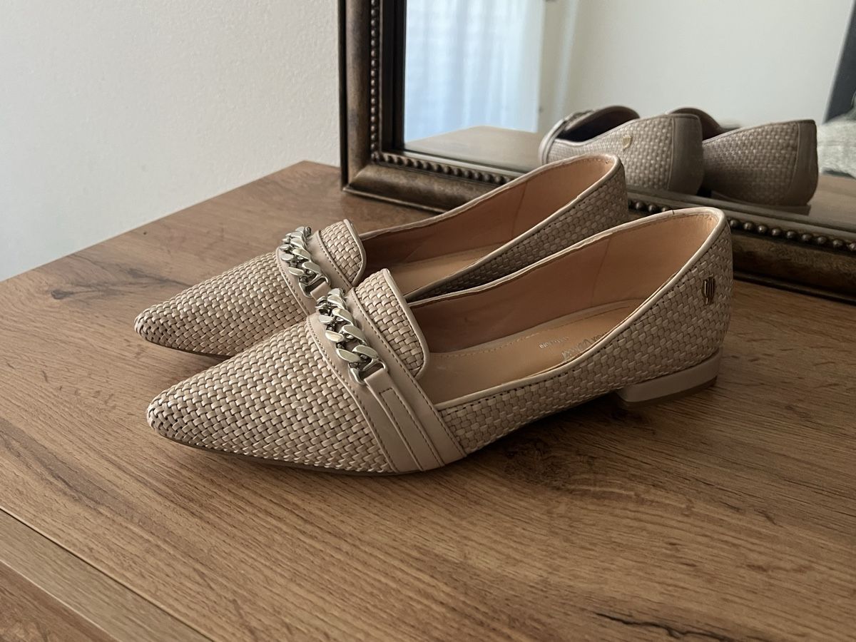 Scarpe da donna: Michel Domit flats nude – Usato da Biel/Bienne venduto da Andreatl