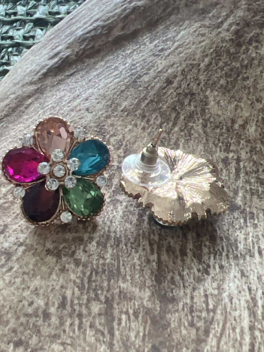 Ohrringe & -stecker: Bunte Blumenohrstecker, neu – Neu (gemäss Beschreibung) aus Seon von Sunny-Schmuck78 2
