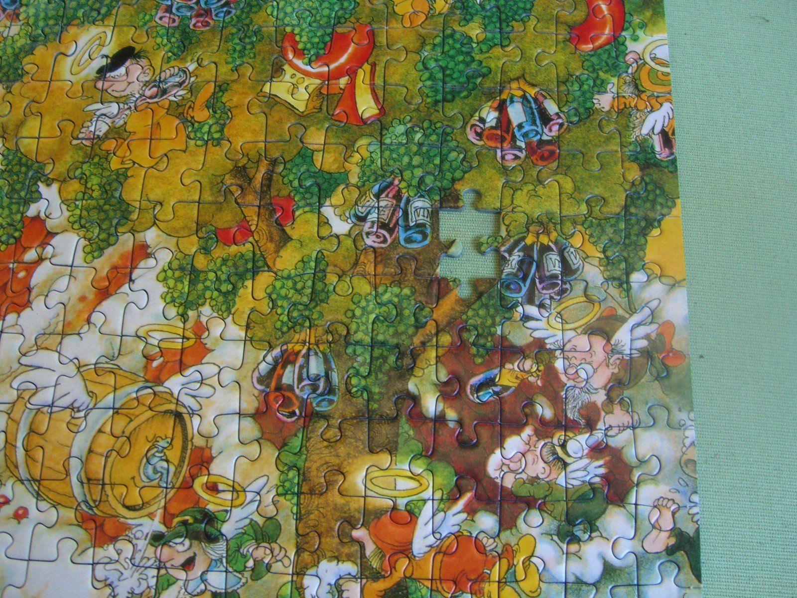 Heye Puzzles: 1500er Puzzle Ryba "Heye",Schlaraffia,1984 – Gebraucht aus Winterthur von Gaia 7