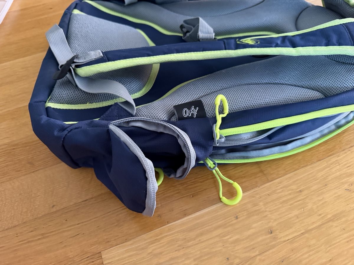 Borse & Zaini: Neuer Schulrucksack OXY Neongelb Blau – Nuovo (secondo la descrizione) da Bettlach venduto da Tradenet100 6