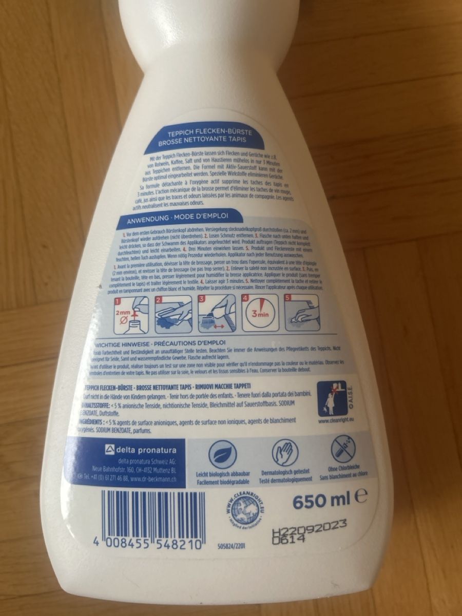 Teppiche: Teppich Flecken-Bürste Dr. Breckmann – Neu und originalverpackt aus Liestal von lis_ny7y 1