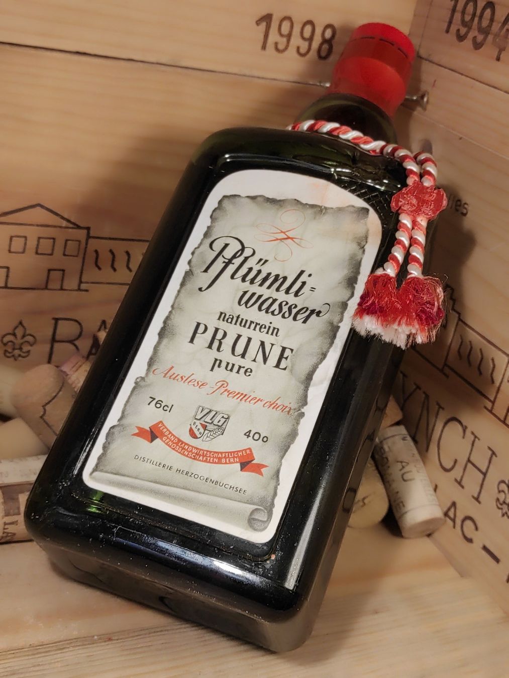 Bevande alcoliche: Pflümliwasser Premiere Choix – Nuovo (secondo la descrizione) da Büsserach venduto da Vintage-vins