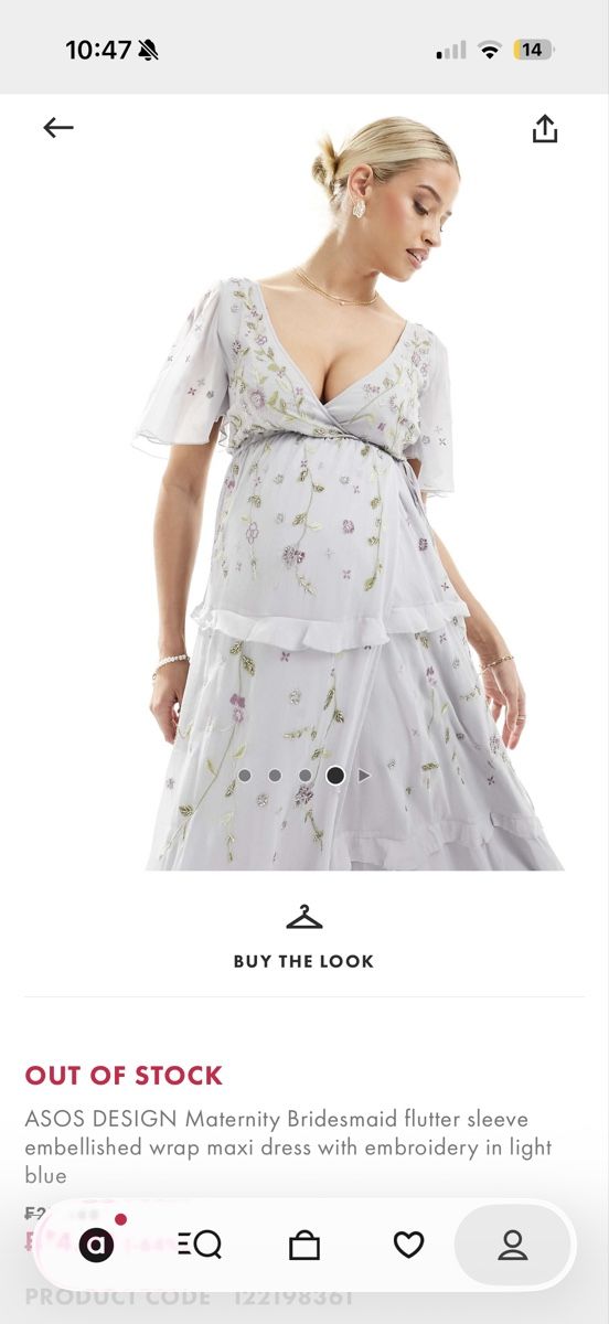 Asos Kleider: Robe longue maternité ASOS DESIGN – Neu (gemäss Beschreibung) aus Lengnau BE von wal_zf7c 4