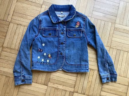 Jeans Jacke A Punto Gr. 116