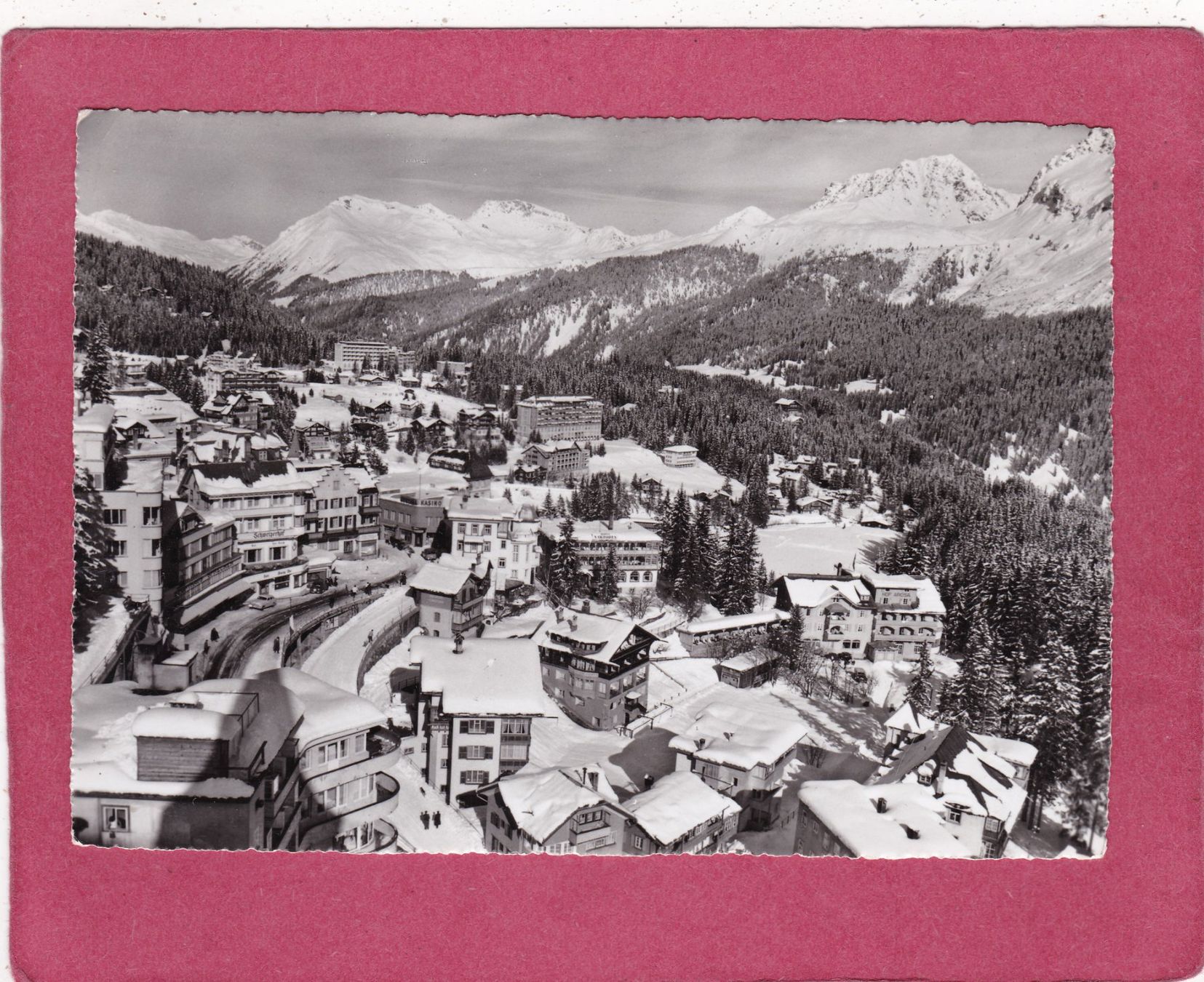 Cartoline postali: Arosa 1958 – Usato da Herisau venduto da Lisegrat2008