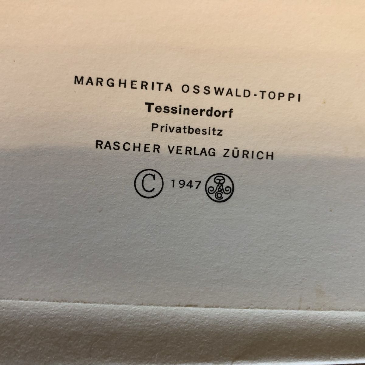 Foto & Immagini: KUNSTDRUCKE osswald-toppi – Usato da Herzogenbuchsee venduto da warrior77 1