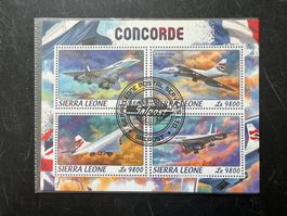 2018 Sierra Leone Concord Block gest.  (A644)