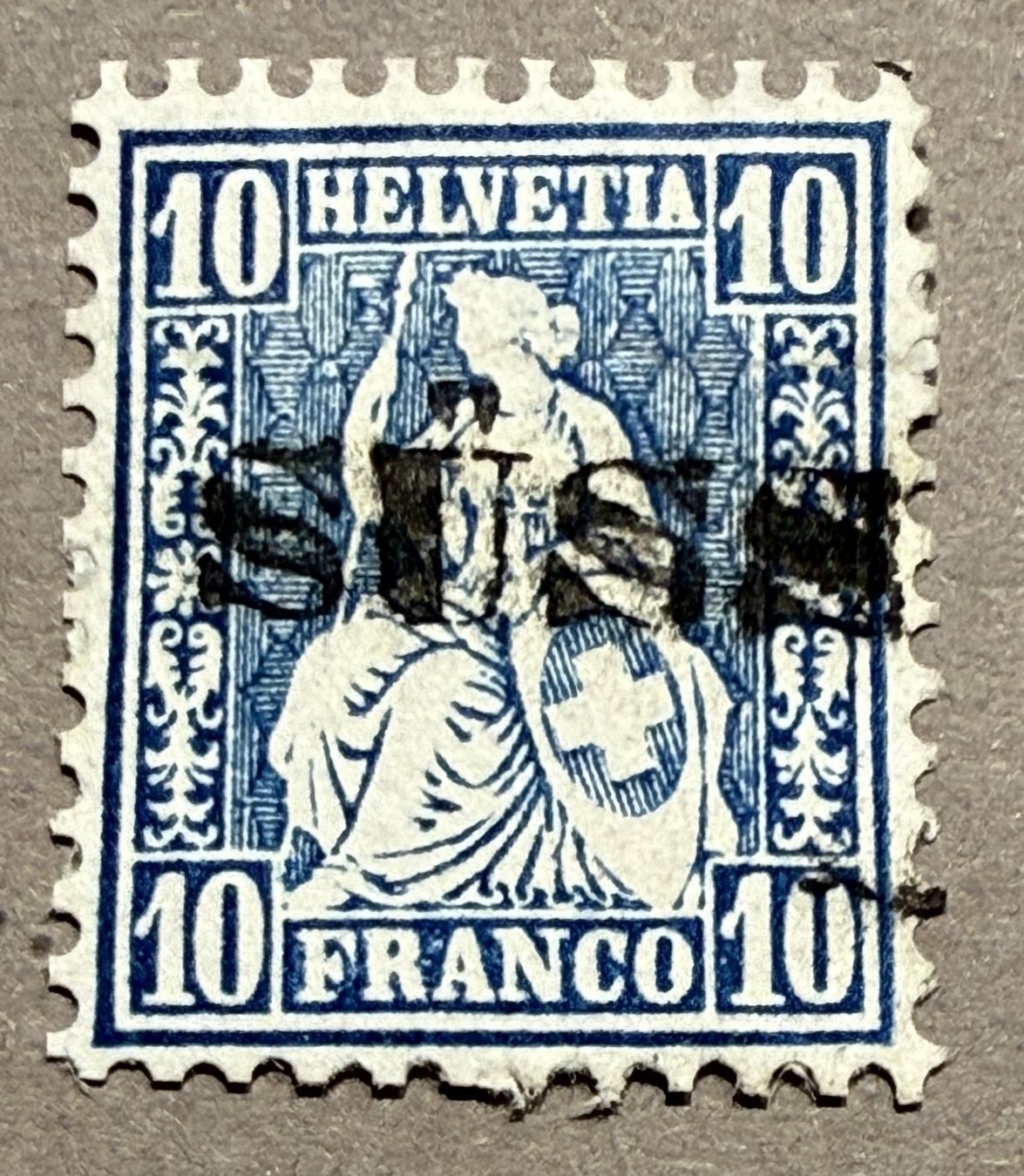 Tutti i francobolli: 31 Stempel SÜSS GR, Selten – Usato da Steinhausen venduto da yukon26
