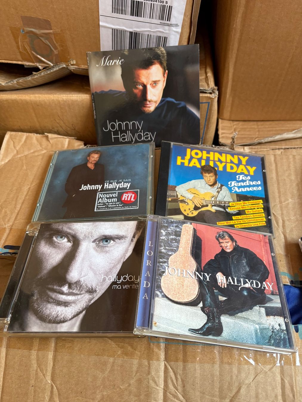 CD: Cd Johnny Hallyday – Usato da Grône venduto da natatou