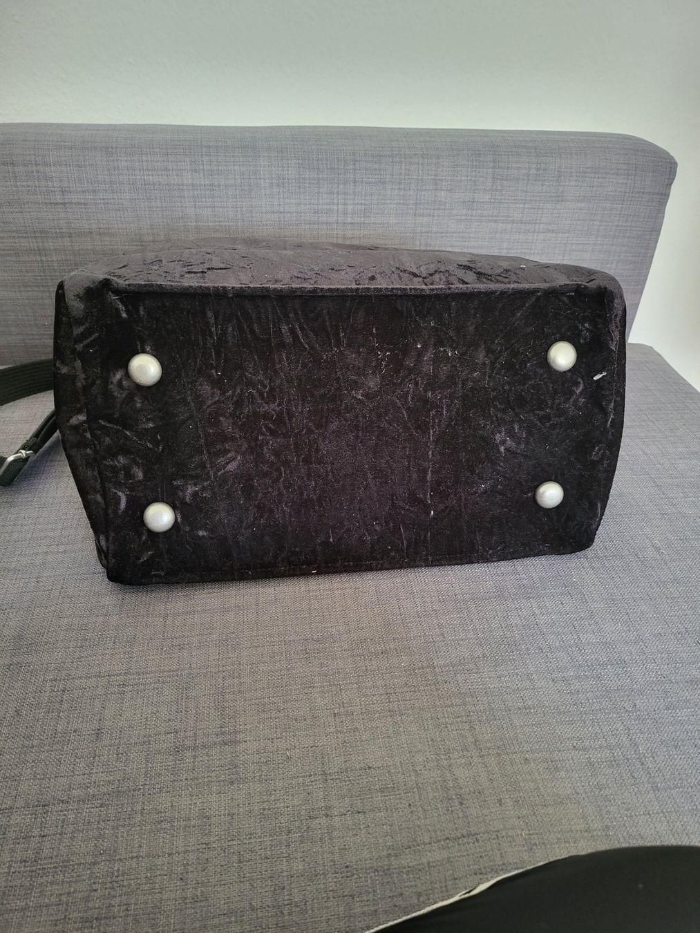 Borse: GSTAAD Tasche Samtstoff schwarz "Koala Kanvas" – Nuovo (secondo la descrizione) da Binningen venduto da Hofka64 4