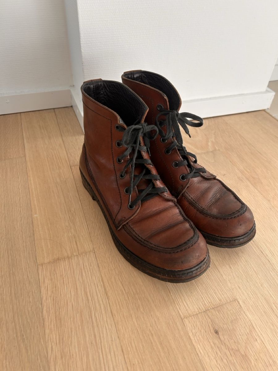 Scarpe da donna: Robuste Lederstiefel, Grösse 36, sehr bequem! – Usato da Luzern venduto da Karin6003