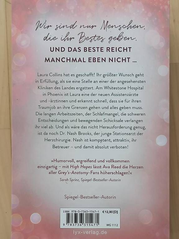 Libri: High Hopes, Whitestone Hospital – Usato da Marthalen venduto da bahnundflug 1