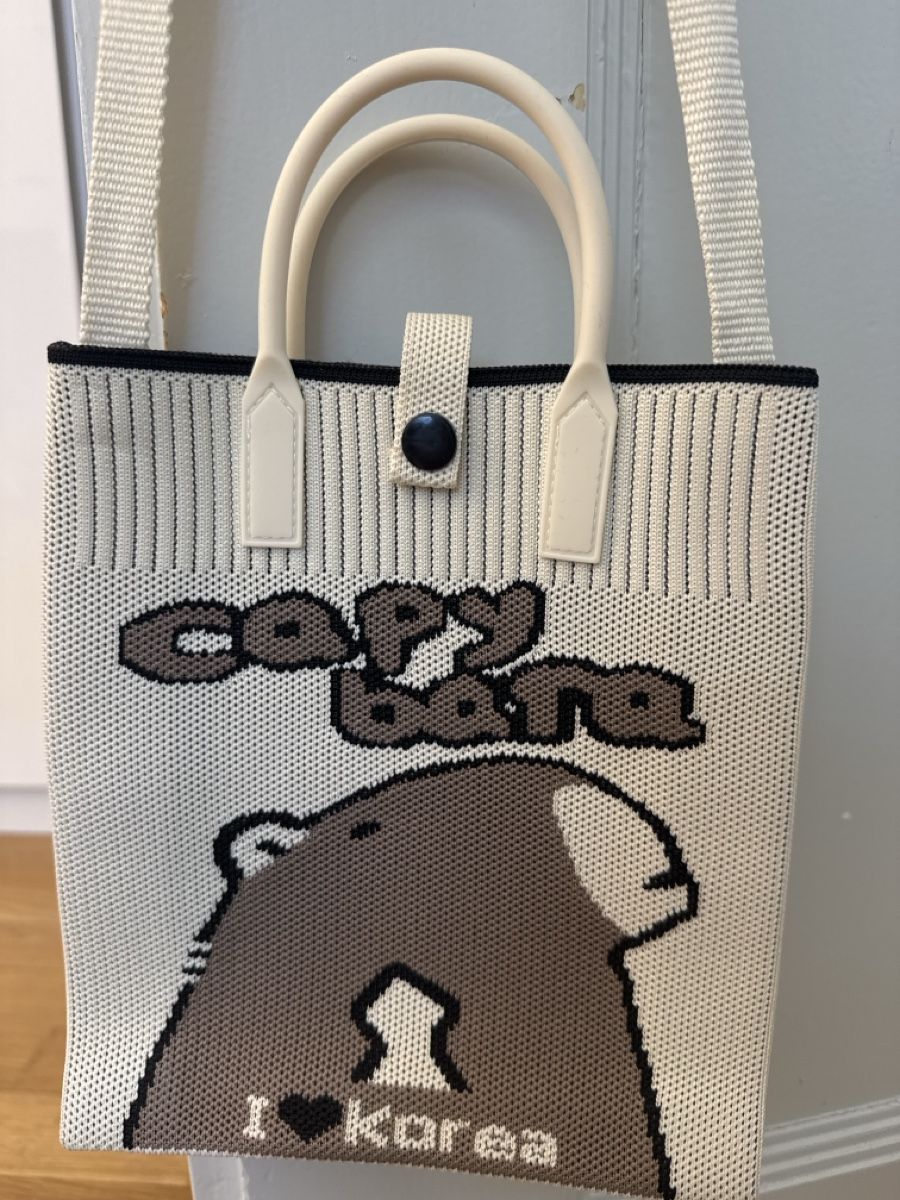 Borse & Zaini: Cute Korean-Style "Cappy Bara" Knit Cross Bag - Spring! – Nuovo (secondo la descrizione) da Zürich venduto da queennn 2