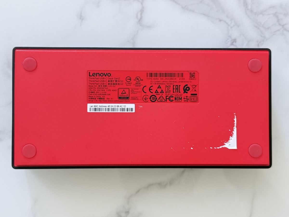 Lenovo Docking station: Lenovo® ThinkPad USB-C Dock Gen2 – Nuovo (secondo la descrizione) da Lachen SZ venduto da muben_ge98 3