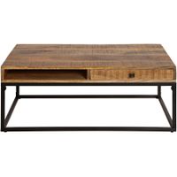 Couchtisch Vintage Loft 100cm natur Mango