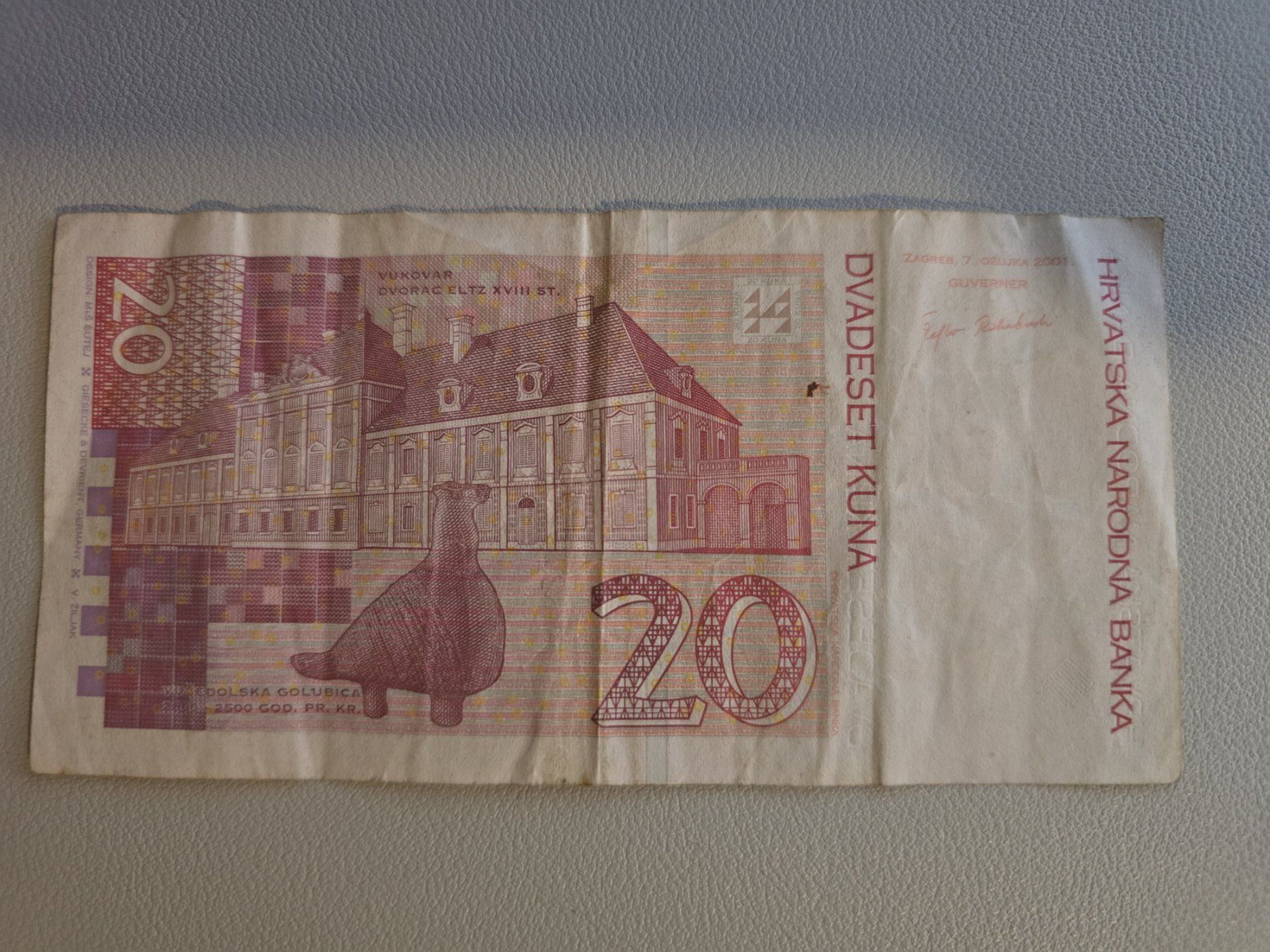 Banconote: Kroatische 20 Kuna Banknote – Usato da Steinerberg venduto da Bcsbcs 1