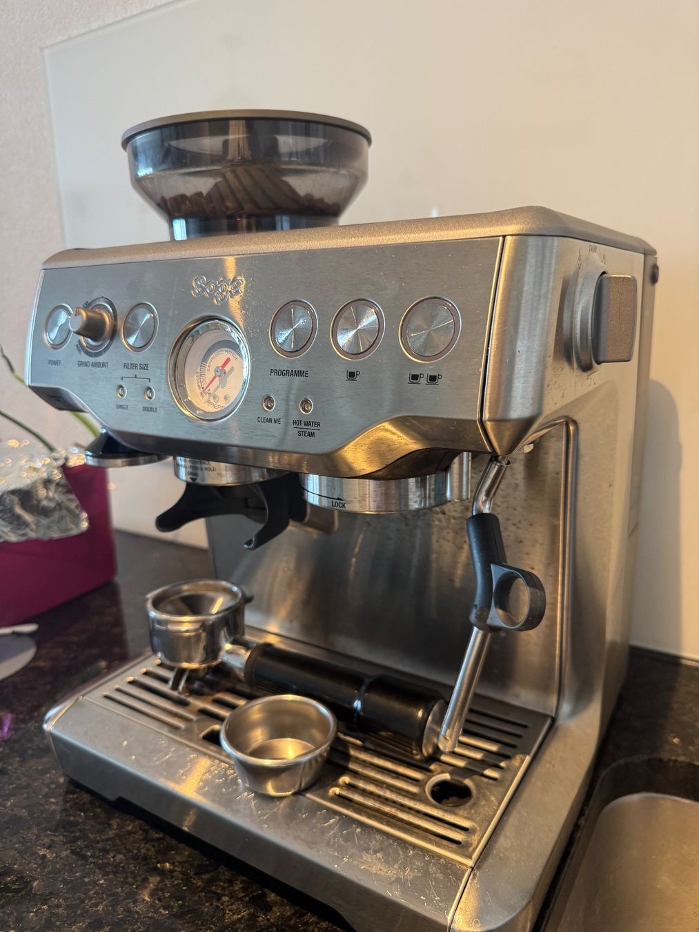 Sage Kaffeemaschinen & Espressomaschinen: Sage Barista Express Espressomaschine gebraucht – Gebraucht aus Würenlos von pet_h2jk 1