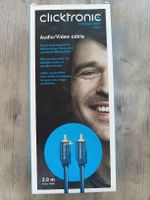 Clicktronic Audio-Video-Kabel Cinch 2.0 m neu in OVP