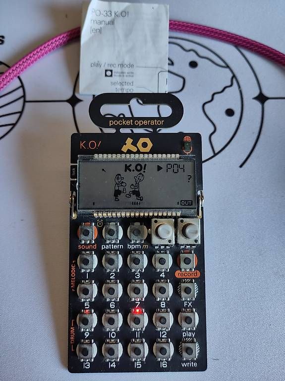 Strumenti musicali: Teenage Engineering Pocket Operator PO-33 K.O.! – Usato da Solothurn venduto da sam9129