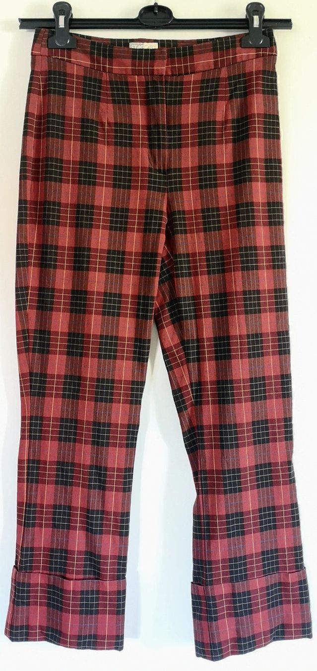Pantaloni: Coole, karierte Strechhose – Nuovo (secondo la descrizione) da Widnau venduto da Schurlibua 1