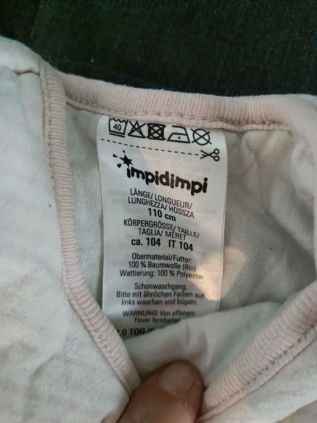 Sacs de couchage: Kinder Schlafsack Gr. 104 – D'occasion à Biberist par Stylux01 2