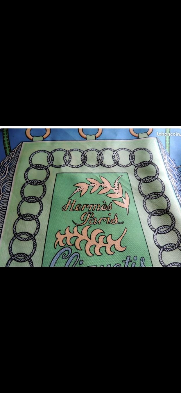 Hermès Foulard & Sciarpe: Hermès Seidentuch "Cliquetis", top Zustand, – Usato da Ibach venduto da ole_6whn 2