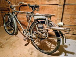 Fahrrad mit Hilfsmotor selten