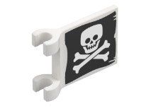 LEGO Piraten Flagge / Fahne (aus Set 10320)
