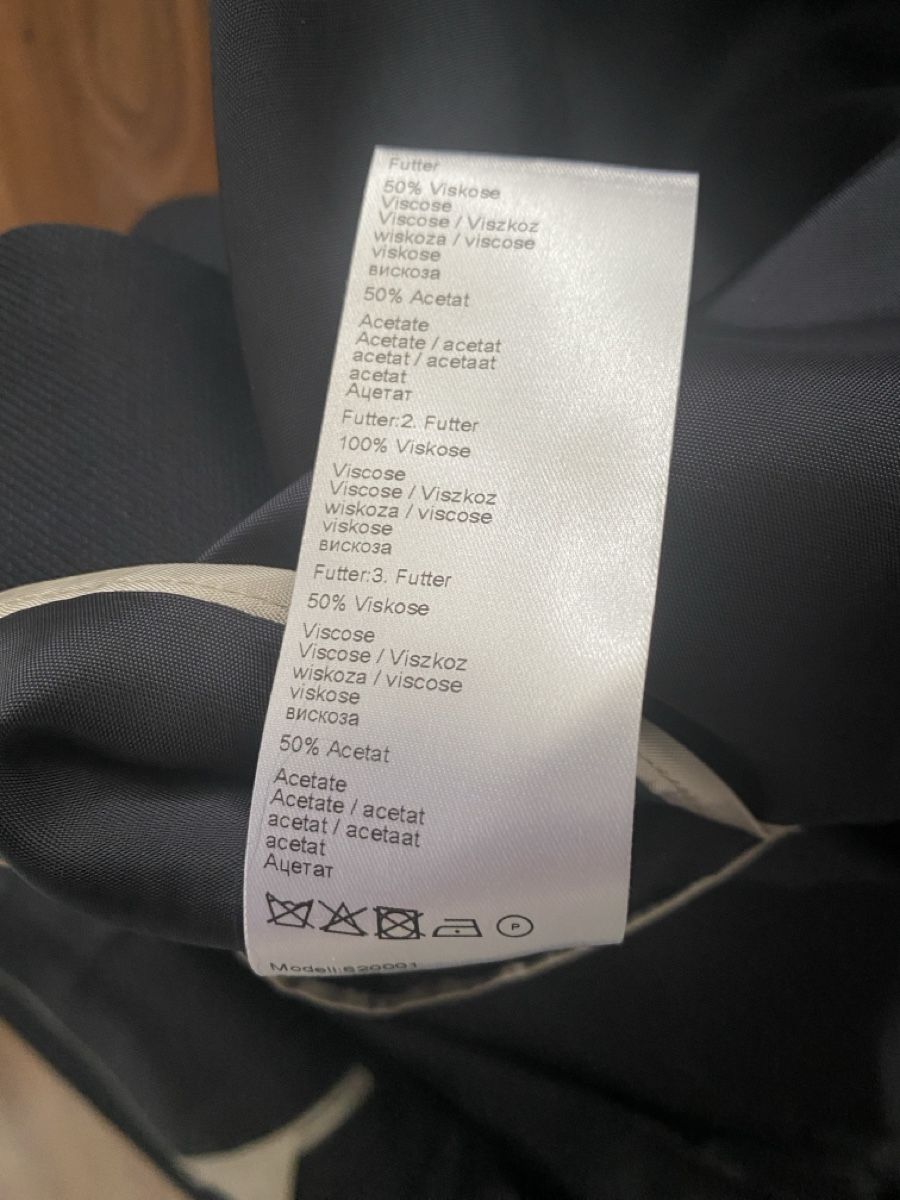 Completi: Herren Anzug NAVYBOOT Gr. 54 dunkelblau – Usato da Stansstad venduto da Venus04 5