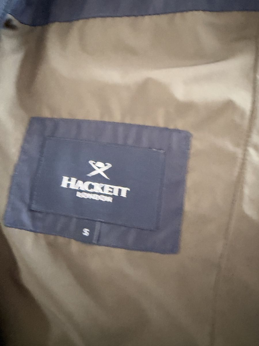 Hackett Cappotti: Hackett Regenmantel blau, Grösse S – Usato da Richterswil venduto da Schoetto 2