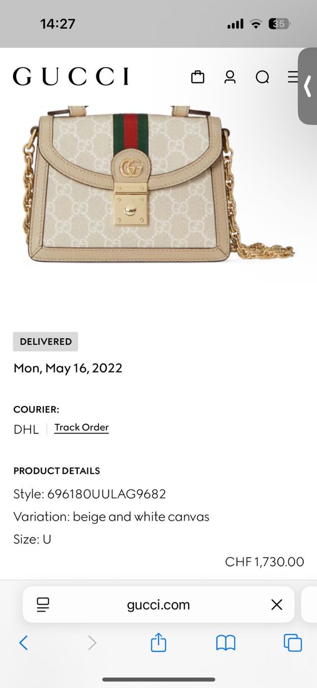 Gucci Borse da donna: Gucci Ophidia Mini Bag Tasche – Nuovo (secondo la descrizione) da Gossau SG venduto da DeRiE 1