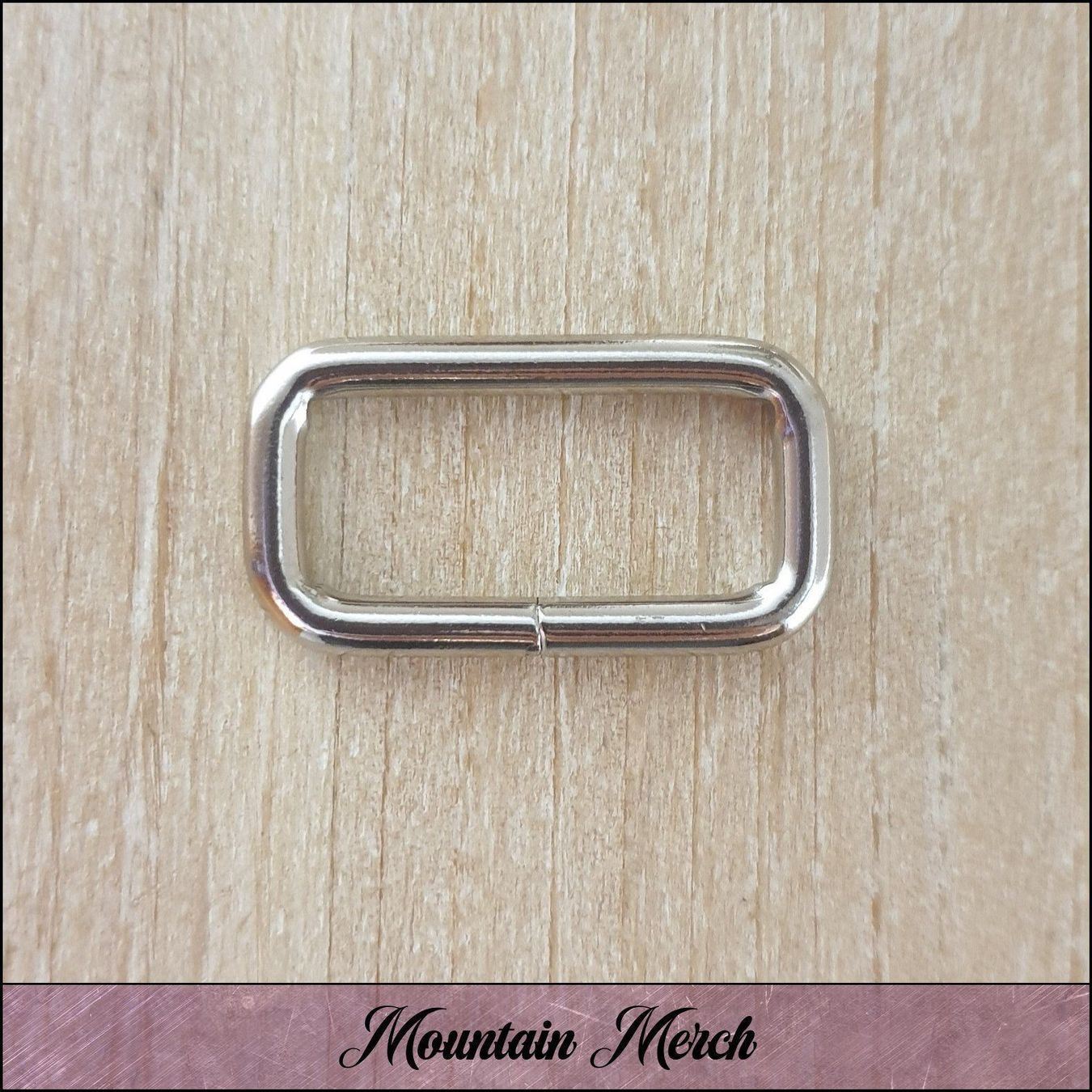 Attrezzatura da arrampicata: Vierkantring 30 mm silber – Nuovo e nell'imballaggio originale da Wiesenberg venduto da mountain-merch