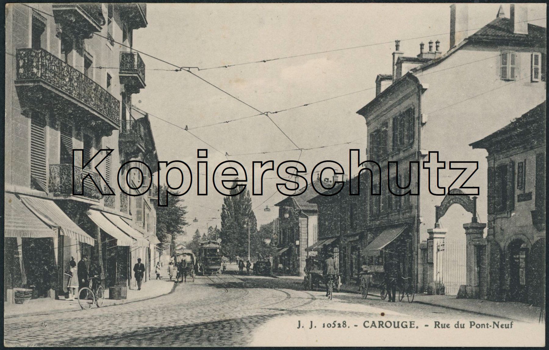 Cartes postales: GE Carouge - Tram CGTE – D'occasion à Schindellegi par dolpitz