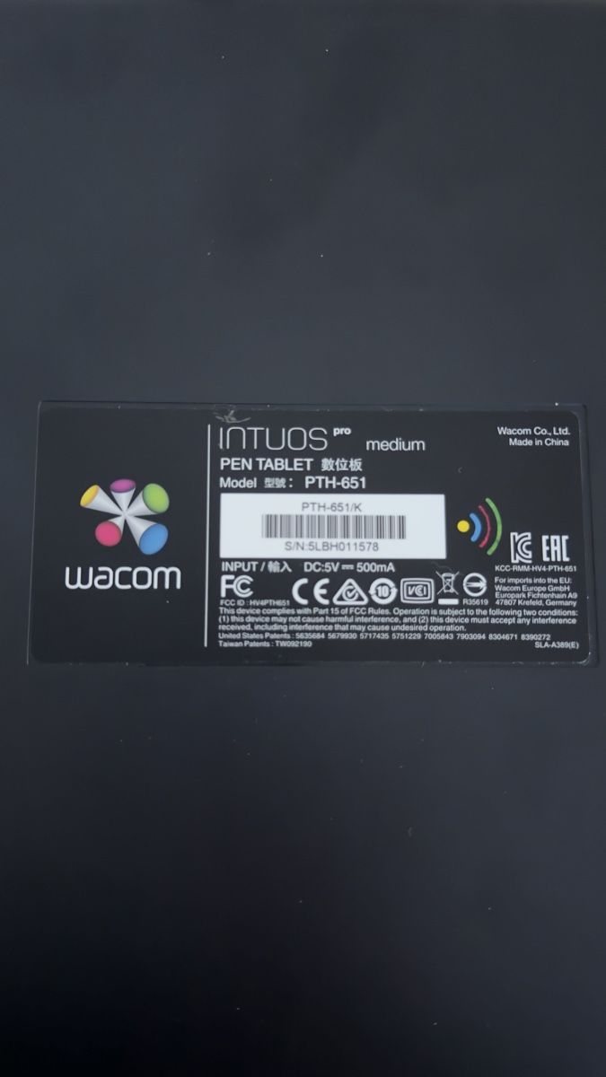 Wacom Tablet PC: Wacom Intuos Pro Medium PTH-651 – Gebraucht aus Hochdorf von lan_lp98 2
