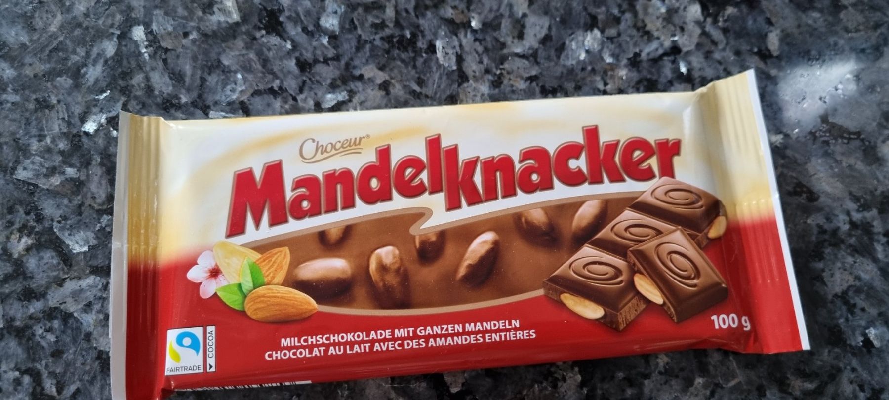 Lebensmittel & Spezialitäten: Chocolat Mandelnknacker 100g Fairtrade neu – Neu (gemäss Beschreibung) aus egliswil von Maggy6