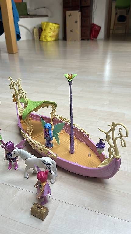 Playmobil Giocattoli: Playmobil Feen Wald mit Schiff – Usato da Neftenbach venduto da brandye 1