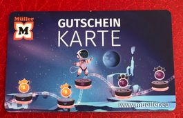 Müller Geschenkkarten ohne Guthaben und für Sammler