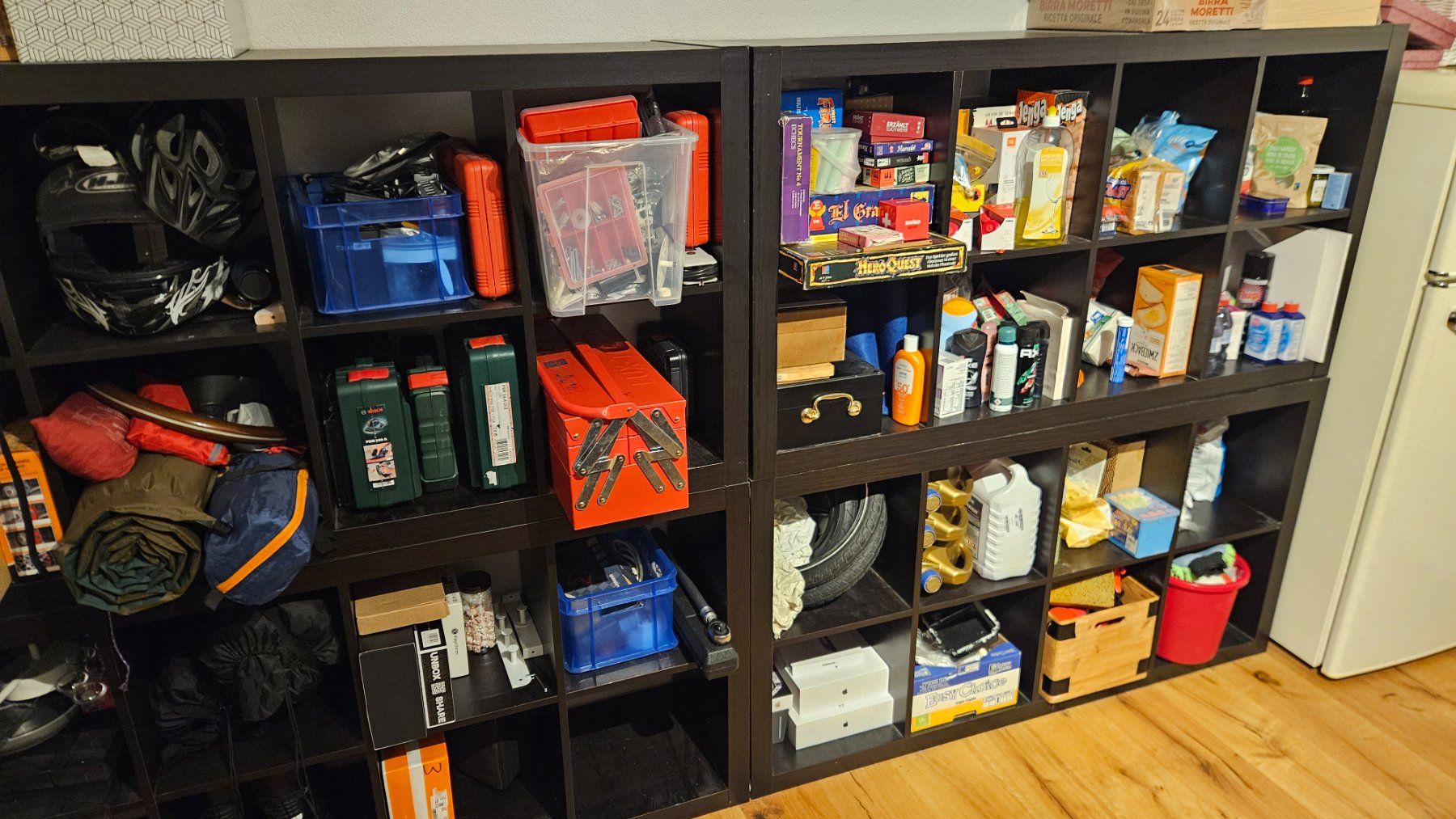 Ikea Regale: 4 mal IKEA Kallax Regal Schwarz – Gebraucht aus Bassersdorf von Sunseekker1 2