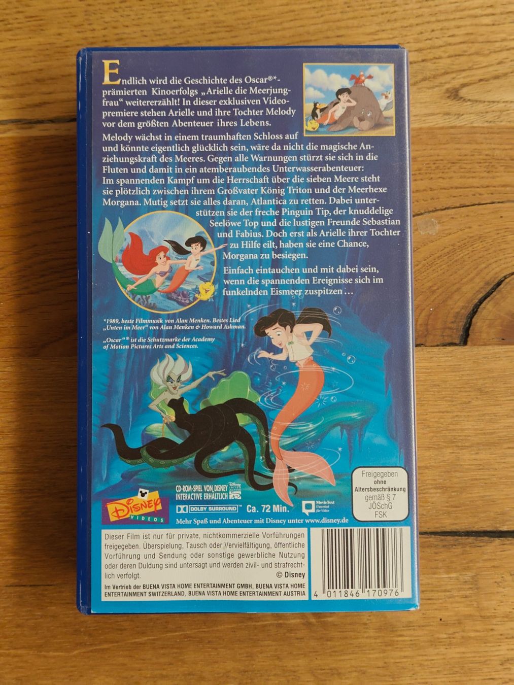 Tutti i VHS: Arielle 2 - Videokassette VHS – Usato da Birr venduto da DisDas 1