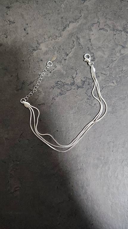 Bracciali & Braccialetti: Arm oder Fusskette 925 Silber – Nuovo e nell'imballaggio originale da Basel venduto da Magge1
